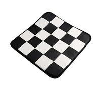 SRQORT Fundas de asiento de coche de piel sintética para Mini Cooper R55 R56 R60 R61 F55 F56 F60 para Countryman (Checker)
