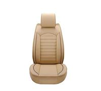 SRQORT Fundas De Asiento De Coche para Alfa para Romeo Todos Los para Modelos 147 para Giulia para Stelvio Cubiertas Interiores De Coche, Accesorios De Piezas Interiores Fundas Asientos(Beige)