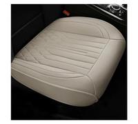 SRQORT Fundas De Asiento De Coche para Land para Rover para Freelander 1 2 para Defender Descubrimiento 2 para Freelander Cojín para Asiento De Cuero PU Fundas Asientos(Creamy-White)