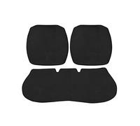 SRQORT Fundas de asiento de coche para Tesla para modelo 3 Y, conductor principal, copiloto, fundas de cojín de asiento delantero y trasero