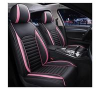 SRQORT Fundas Universales Cuero Asientos Coche para Megane para Captur para Kadjar para Fluence para Captur para Laguna para Latitude Protectores Asientos Fundas Asientos(Pink)