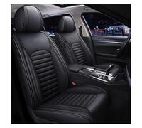 SRQORT Fundas Universales Cuero Asientos Coche para Megane para Captur para Kadjar para Fluence para Captur para Laguna para Latitude Protectores Asientos Fundas Asientos(Negro)