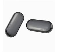SRQORT Indicador Intermitente 2 Luces LED Dinámicas De Posición Lateral para Seat, para Exeo, para Ibiza 6L, para Toledo, para Cordoba, para Arosa para Leon 1M Intermitentes Espejo(Negro)