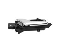 SRQORT Izquierdo Derecho para Opel para Corsa B para Astra H para Corsa D para Antara 96861998 96861999 Lado Interior para Manija Puerta Cromada Tirador Puerta Interior(Izquierda)