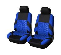 SRQORT Juego Completo De Fundas De Asiento De Coche Transpirables para para Q2 Protector De Asiento De Coche con Banco Dividido Delantero/Trasero Fundas Asientos(BLUE-2pcs)