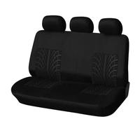 SRQORT Juego De Fundas De Asiento De Coche Universales Que Se Adaptan A La Mayoría Las Fundas Coche para Duster 1 2010-2015 Protectores De Asiento De Coche Fundas Asientos(Black Back)