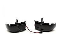 SRQORT Luces de giro Intermitente Dinámico Para VW Para Touran 1T1 1T2 2003 2004 2005 2006 2007 2009 Luz Señal Giro LED Luz Lateral Indicador Espejo Flecha Intermitente Retrovisor