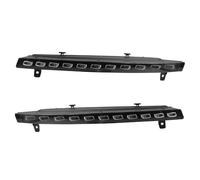 SRQORT Luces Trabajo 2 Luces LED DRL Dinámicas Amarillas Intermitentes Para Q7 (2010, 2011, 2012, 2013, 2014 Y 2015)