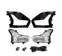 SRQORT Luces Trabajo Conjunto Luces Antiniebla Para Ford Para Mondeo Para Fusion 2019-2020, 12 V, Luces LED Blancas De Circulación Diurna, Faros Delanteros Impermeables