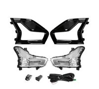 SRQORT Luces Trabajo Faros Antiniebla LED Para Mondeo Y Para Fusion 2019-2020, Luces Diurnas DRL, Luces Delanteras De Conducción, Marco, Interruptor De Cable De 12 V.