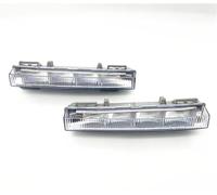 SRQORT Luces Trabajo Para Benz W204 Glk300 W166 ML350 ML400, Luces Diurnas Delanteras Izquierda O Derecha LED, Luz Antiniebla 0999065700 A0999065800(1pair)