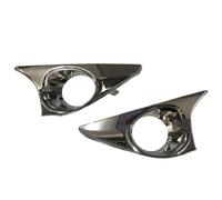 SRQORT Luces Trabajo Para Toyota Para Camry 2012 2013 2014, Parachoques Delantero Izquierdo Y Derecho, Cubierta Luz Antiniebla, ABS Automático, Capó De Luz Antiniebla Cromado