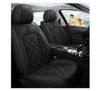 SRQORT para Citroen Todos Los Modelos para Aircross para Picasso C4 C5 C6 C2 C3 para C-Elysee para C-Triomphe Cubierta De Asiento De Coche Accesorios Cuero Fundas Asientos(Black Grey)