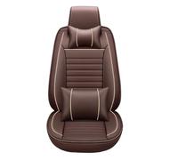 SRQORT para Infiniti Todos Los Modelos para FX EX JX GM QX50 QX56 Q50 Q60 QX80 ESQ FX35 QX70 Q70L QX50 QX60 Cubierta De Asiento De Coche Accesorio De Cuero Fundas Asientos(Brown Pillow 2)