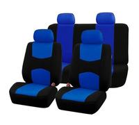 SRQORT para Lada para Largus Juego Completo De Fundas De Asiento De Coche Ajuste Universal Protectores De Asiento De Coche Accesorios De Interior De Coche Fundas Asientos(Azul)