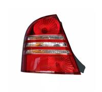 SRQORT Para Mazda Para Haima 2005 2006 2007 2008 2009 2010 parachoques trasero del coche luz trasera carcasa de la lámpara cubierta freno Luz Trasera(Left With Bulbs)