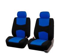 SRQORT para Toyota para Yaris Juego Completo De Fundas Asientos De Coche Protección Asientos Delanteros Y Traseros Ajuste Universal Camión Furgoneta SUV Fundas Asientos(2pcs-Front Blue)