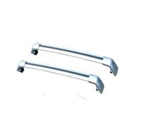 SRQORT Portaequipajes Techo Barras Laterales Aleación Aluminio para Peugeot 508 SW 5 Puertas Estate 2011-2017 2018 Travesaños Portaequipajes CUV SUV 2 Unidades Techo Coche Portaequipajes(Plateado)