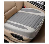 SRQORT Protección De Asiento De Coche Cojín De Lino Universal para La Mayoría De Los Sedán De Cuatro Puertas Y SUV Funda De Asiento De Coche De Ultralujo Fundas Asientos(Gris)