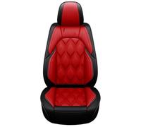SRQORT Protector De Asiento De Coche para Protectores De Asiento De Coche para VW 98% 5 Asientos Accesorios De Coche Modelo De Coche Fundas Asientos(Negro Rojo)