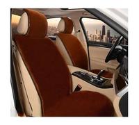 SRQORT Protectores de Asiento de Coche 142 X 56 cm Fundas de Asiento de Coche de Piel sintética Fundas de Asiento de Coche universales de Invierno Fundas de Asiento de Coche Fundas Asientos(Café)