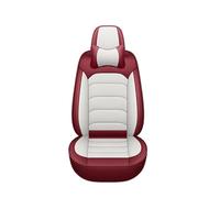 SRQORT Protectores De Asiento De Coche para Hummer para H2 H3 Cubierta De Asiento De Coche Accesorios De Cuero para Estilismo De Coche Fundas Asientos(White Pillow)