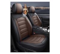 SRQORT Protectores De Asiento De Coche para Hummer para H2 H3 Cubierta De Asiento De Coche Accesorios De Cuero para Estilismo De Coche Fundas Asientos(Café)