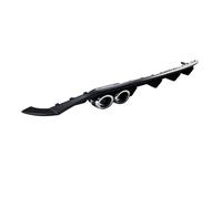 SRQORT Resorte Gas Alerón de Parachoques Trasero para VW para Polo MK6 2019 + difusor de Parachoques Trasero Coche Resortes(Matte Black)