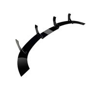SRQORT Resorte Gas Difusor Parachoques Trasero, alerón, Borde para VW para Golf 5 R32 MK5 2005-2009, Kit molduras Canards divisoras Inferiores Maletero Coche Resortes