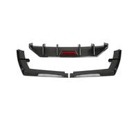 SRQORT Resorte Gas Difusor Parachoques Trasero, Divisor, alerón Barbilla, Tubo Escape para Hyundai para Elantra CN7 2020 2021 2022 Coche Resortes(Fiber Look)