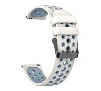 SRRDK Reemplazo de silicona de 22 mm para Huawei WATCH 4 3 Pro GT4 3 Pro Correa deportiva de 46 mm para Huawei GT3 Buds Ultimate Band pulsera de reloj(Black Gray)