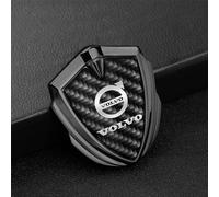 SRSDG Auto Insignia de Metal 3D Emblema para Volvo V60 II Cross Country 2018-, Guardabarros Lateral Trasero Delantero Trasero Volante Accesorios,A