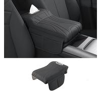 SRSJZYZSMS Cojin Reposabrazos para Lexus GX ISC IS LS460 RX UX | Espuma viscoelástica alivia fatiga codo bolsillos laterales organizan objetos funda consola central instalación elástica