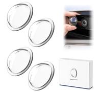 SRSJZYZSMS Protector Camara Coche para Ford Capri 2024-2025 | Cristal repele agua previene arañazos asegurando visión HD clara al aparcar resolviendo problemas de lente borrosa