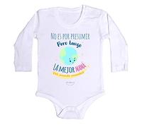 srta borns Body bebé No es por presumir pero tengo la mejor mamá del mundo mundial