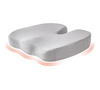 SRTMIRJJ Cojín Asiento Elevador Coche para Skoda Kodiaq 2017+, Cómodos Cojines Espuma Viscoelástica Conducir, Cojín Asiento Ergonómico, Accesorios,Grey