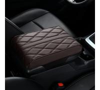 SRTMIRJJ Cojin Reposabrazos Coche para Lexus NX 350H NX350H 2022-2024, Funda Consola Central Piel Impermeable, Caja Reposabrazos Espuma ViscoeláStica, Accesorios,Brown-Large