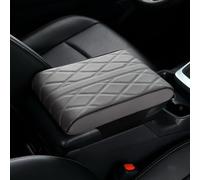 SRTMIRJJ Cojin Reposabrazos Coche para MG 5 SW EV/MG 4 EH32 MG5 SW/MG4, Funda Consola Central Piel Impermeable, Caja Reposabrazos Espuma ViscoeláStica, Accesorios,Grey-Large