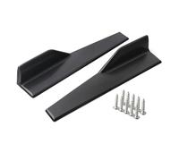 SRTMIRJJ Faldones Laterales Coche para Seat Leon (1P) Hatchback 2005-2009 2010 2011 2012, Coche Divisor Balancín Winglet Wings Canard Difusor, 450mm, Accesorios Prácticos Autos,Black