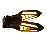 SRTMIRJJ Intermitentes Moto para S1000RR HP4 F800GS R1200R R1200GS F650GS, 2 Piezas 12 V lndicadora Universales, Mini Luz Señal Giro Impermeable, Luz Estroboscópica Universal,Yellow