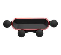 SRTMIRJJ Soporte Movil Coche para Land Rover LR3 2005-2009, Universal Ventilación Soporte Teléfono, Operación Sola Mano y 360° Rotación, Accesorios,Red