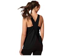 SRTUMEY Camiseta Moldeadora Mujer Camiseta de yoga casual con espalda para mujer, sin mangas, para entrenamiento en la espalda, chaleco deportivo Camisetas Manga Corta Mujer