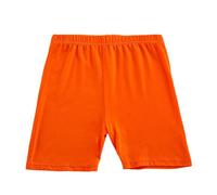 SRTUMEY Sale Clearance - Pantalones cortos para niñas, antideslizantes, color caramelo, multicolor, ligeros, transpirables, pantalones cortos deportivos para la playa, naranja, 8-9 años