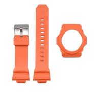 SRTYDCUR Compatible con Casio G-SHOCK GA-150 GA-300 GA-310 GLX-150 Correa de reloj Estuche Banda goma resina especial Pulsera Carcasa protectora Accesorios(Orange)