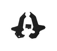 SRTYDCUR Compatible con Honda CRF300L CRF300 L CRF 300 L 300L Accesorios de Motocicleta Protector de Marco Cubierta Protectora Protector Relleno Tableros Laterales Panel(Black)