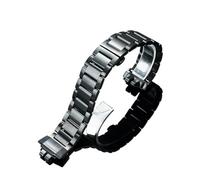 SRTYDCUR Correa de acero inoxidable compatible con reloj deportivo Casio 3506 GBD-200 GBD-200RD/SM, correa metal modificada, accesorio pulsera negra(NO.3118)