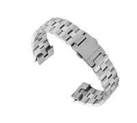 SRTYDCUR Correa de acero inoxidable compatible con Tag Heuer CBL2111 CBL2115 CBL2180 for reloj hombre, cadena Monaco metal macizo, pulsera 22 mm