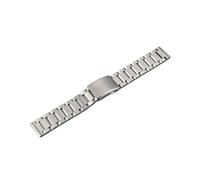 SRTYDCUR Correa de acero inoxidable macizo compatible con Seiko Water Ghost 007 Abalone, reloj lujo hebilla plegable liberación rápida, pulsera 20 mm y 22(Silver SP1,22mm)