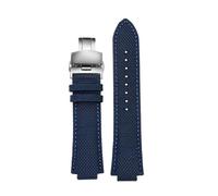 SRTYDCUR Correa de reloj Casio Edifice EFB-680 ECB-10PB/DP/YD/HR GST-B400 26 x 14 mm y 12 convexa for hombre(Blue Folding,26.12mm)