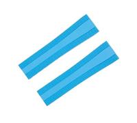 SRTYDCUR Correa de reloj caucho fluorado FKM Soft Nature 22-18 mm y 24-20, compatible con Breitling for Superocean Navitimer Avenger(Baby blue,NO BUCKLE_22-18MM)